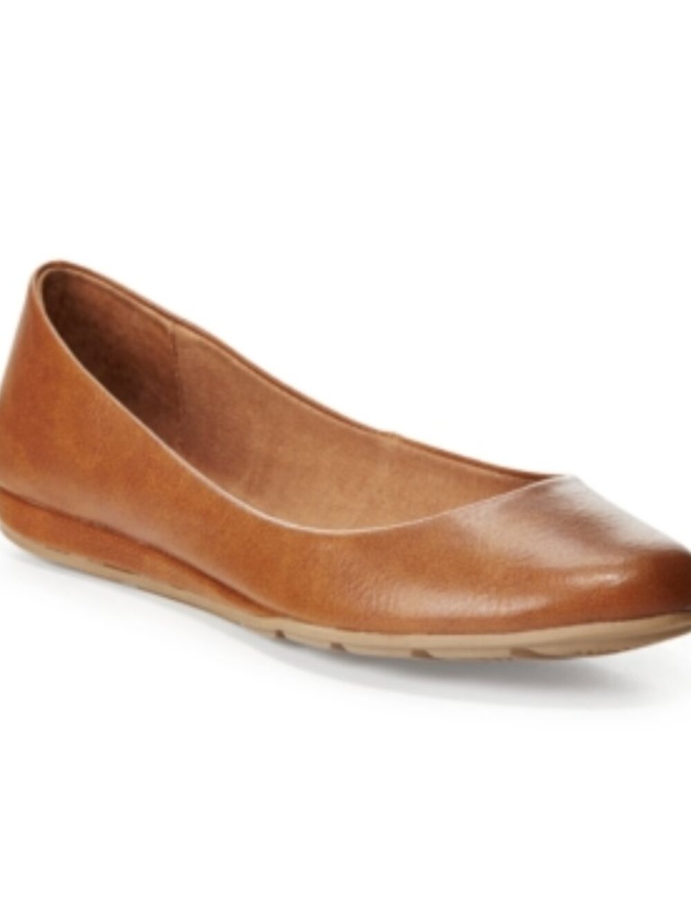 **SALE** American Rag Women's Ellie Ballet Flats, Cognac, Sz 7.5--3140